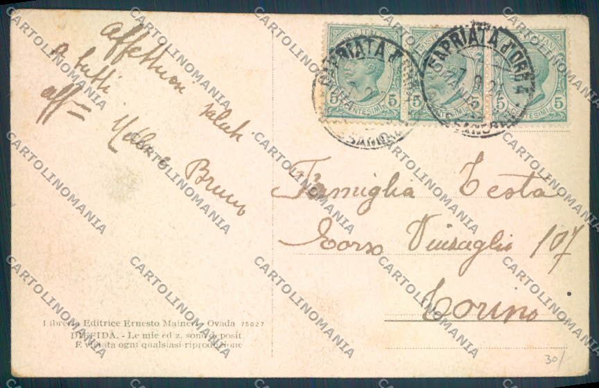 Alessandria Capriata d'Orba cartolina LQ0929 – retro