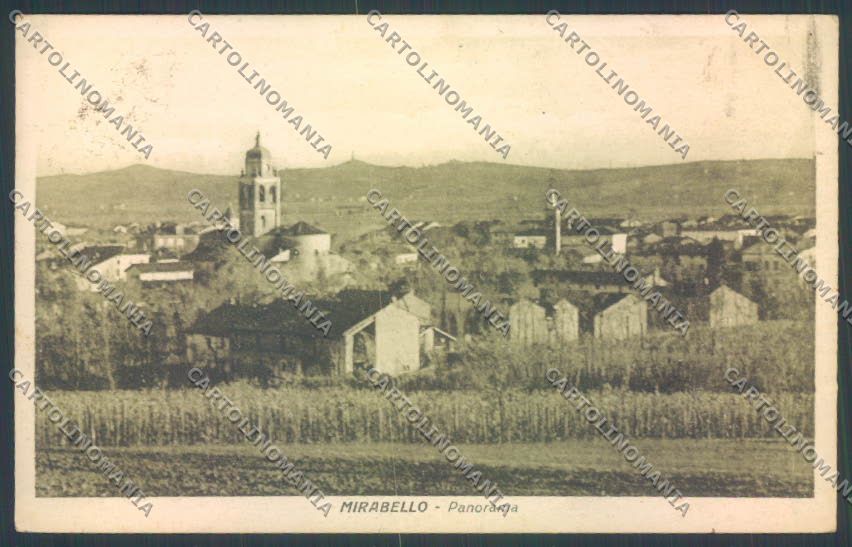 Alessandria Mirabello Monferrato cartolina LQ0933 – fronte