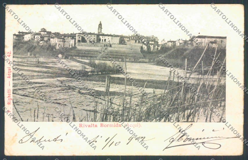 Alessandria Rivalta Bormida cartolina LQ0938 – fronte
