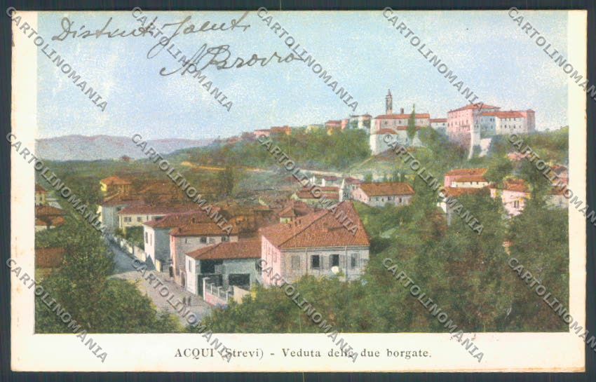 Alessandria Strevi cartolina LQ0944 – fronte