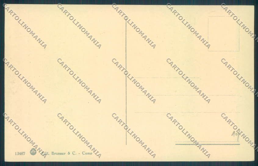 Como Città Barca cartolina LQ0958 – retro