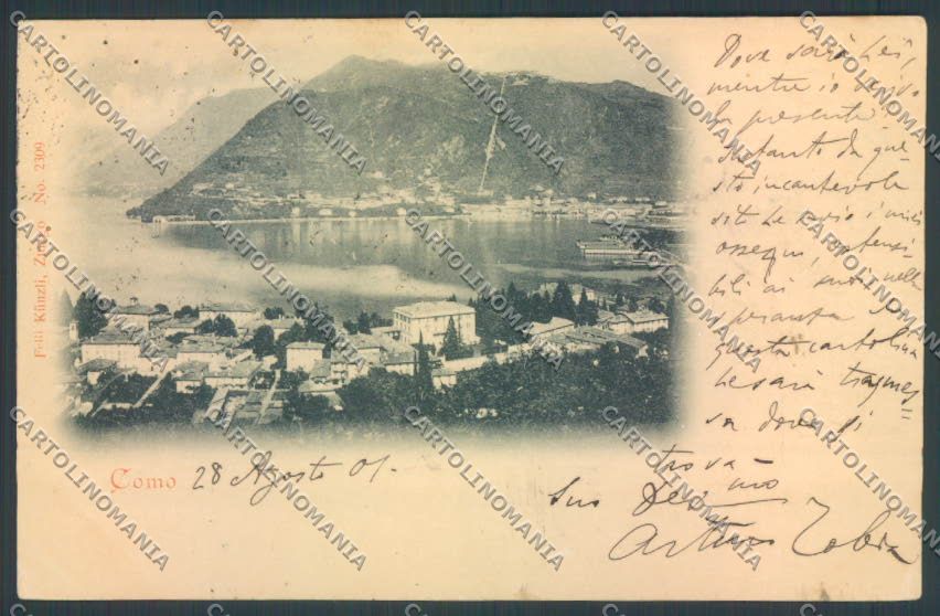 Como Città cartolina LQ0973 – fronte
