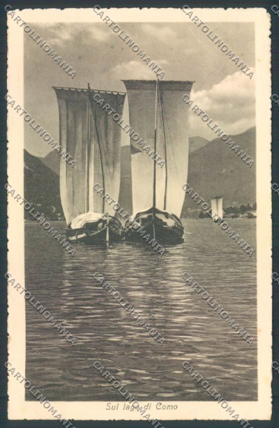Como Città PIEGHINA cartolina LQ0975 – fronte