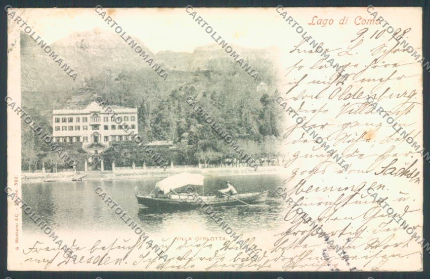 Como Tremezzo PIEGHINE cartolina LQ0984 – fronte