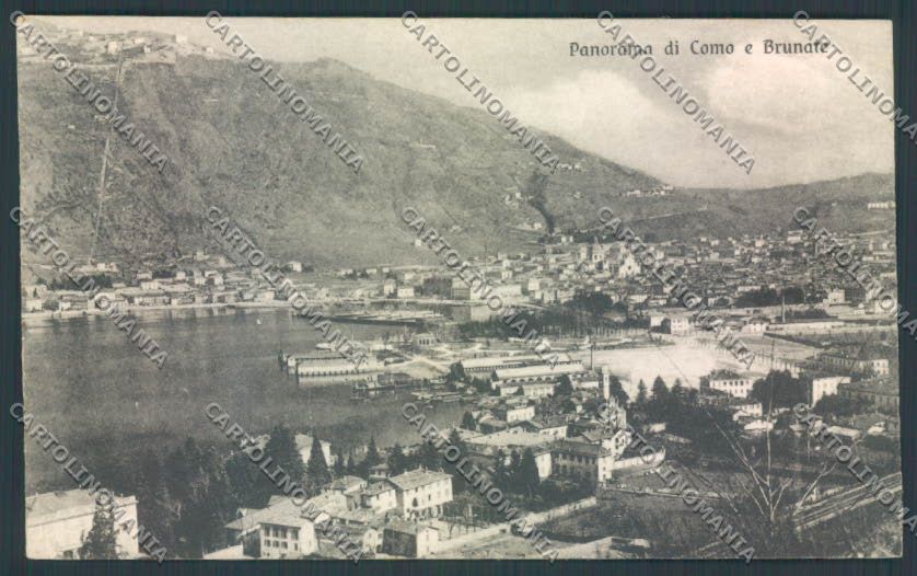 Como Città Brunate cartolina LQ0996 – fronte