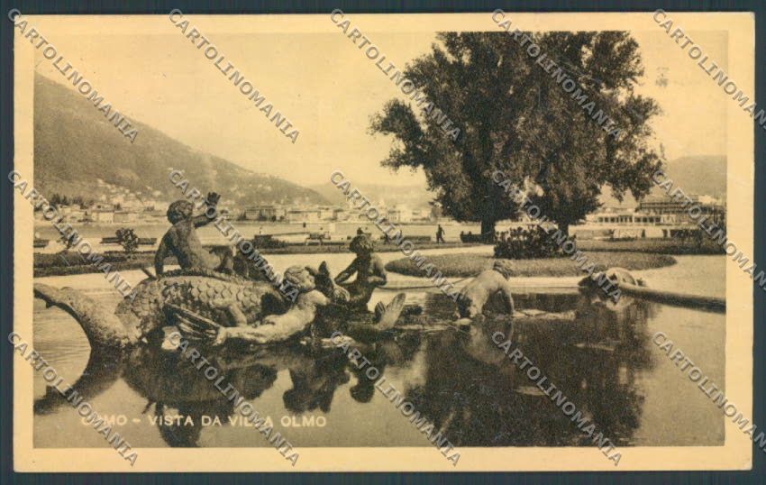 Como Città PIEGHINA cartolina LQ1002 – fronte
