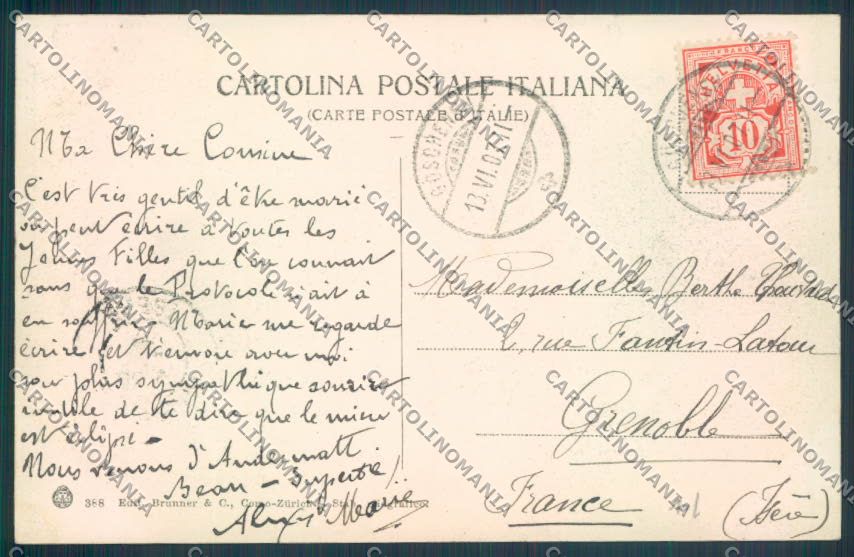 Como Città cartolina LQ1003 – retro