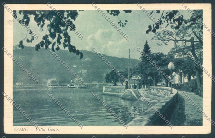 Como Città PIEGHINA cartolina LQ1008 – fronte