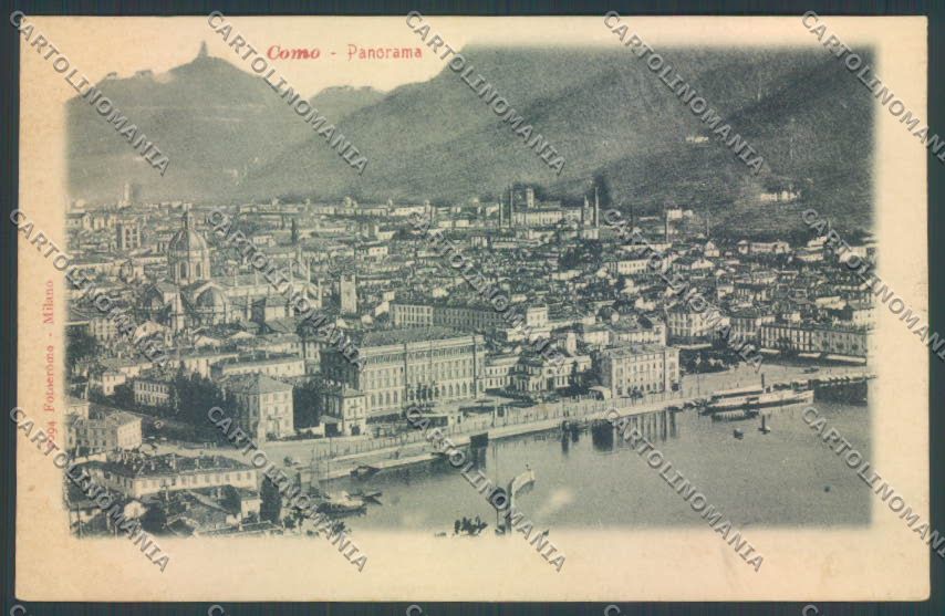 Como Città cartolina LQ1012 – fronte