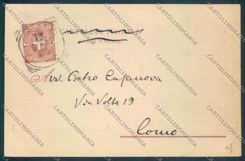 Como Città cartolina LQ1012 – retro