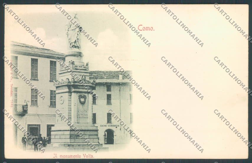 Como Città Volta cartolina LQ1020 – fronte