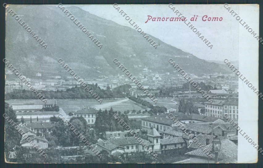 Como Città PIEGHINE cartolina LQ1035 – fronte