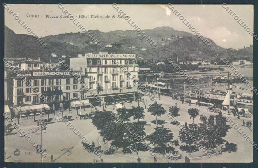 Como Città ABRASA cartolina LQ1037 – fronte