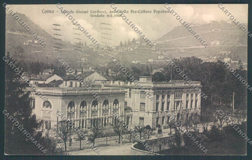 Como Città PIEGHINA FORO cartolina LQ1041 – fronte