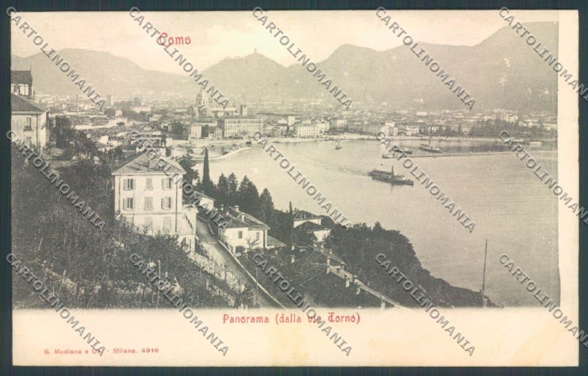 Como Città cartolina LQ1044 – fronte