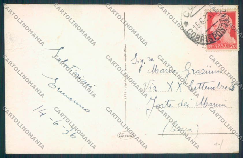 Como Città cartolina LQ1046 – retro