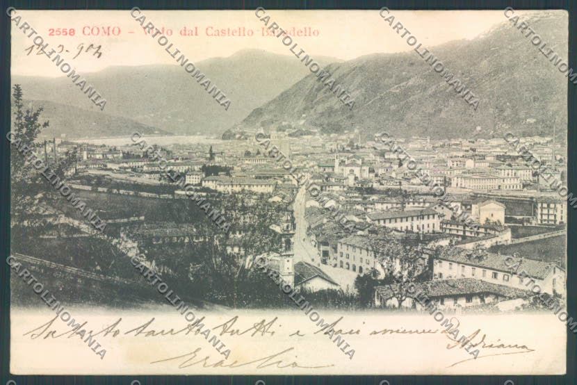 Como Città cartolina LQ1061 – fronte