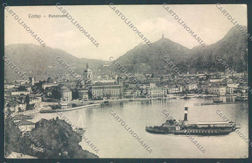 Como Città Battello cartolina LQ1066 – fronte