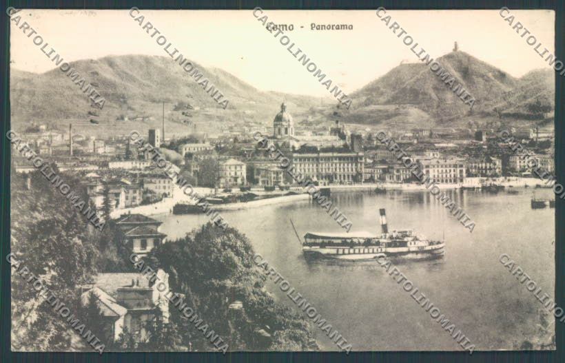 Como Città Battello cartolina LQ1068 – fronte