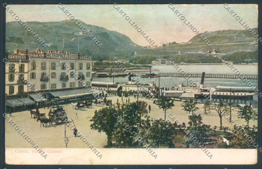 Como Città PIEGHE cartolina LQ1080 – fronte
