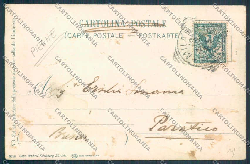 Como Città PIEGHE cartolina LQ1080 – retro