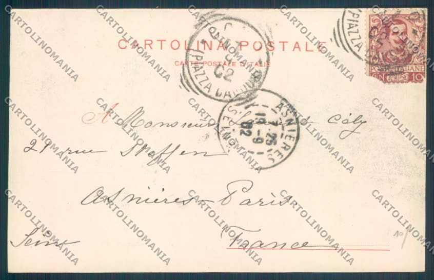 Como Città cartolina LQ1094 – retro
