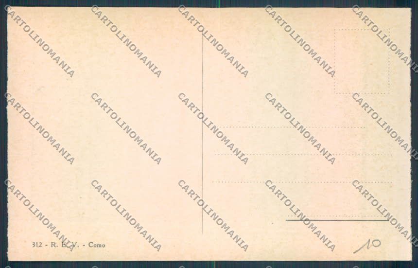 Como Città cartolina LQ1120 – retro
