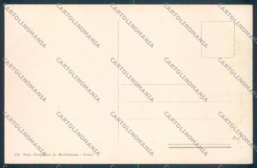 Como Città cartolina LQ1123 – retro