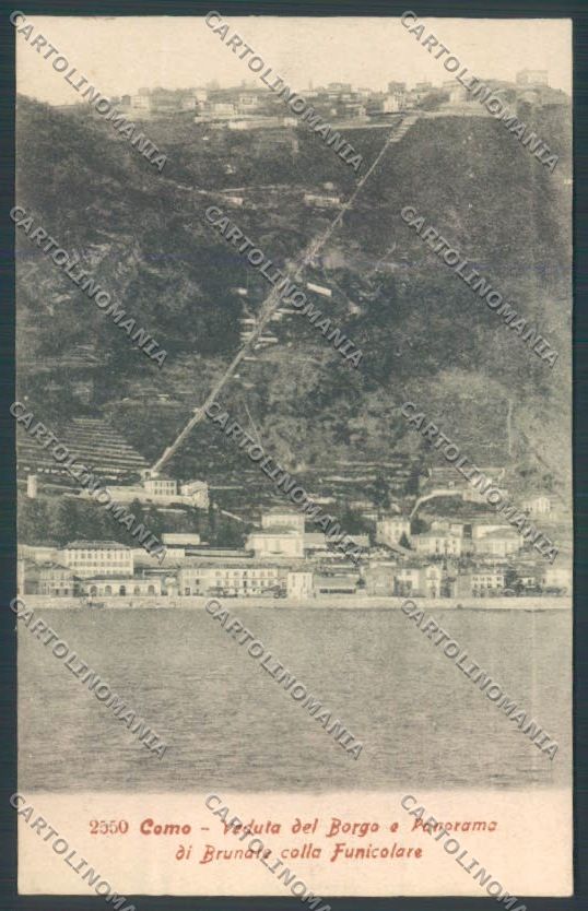 Como Città cartolina LQ1124 – fronte