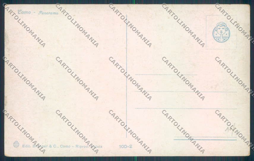 Como Città cartolina LQ1130 – retro