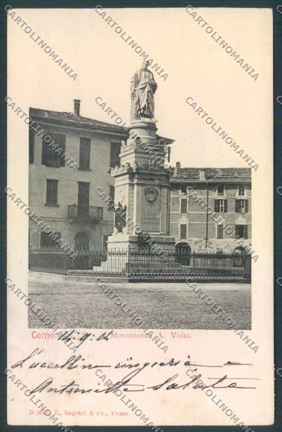 Como Città Volta cartolina LQ1131 – fronte