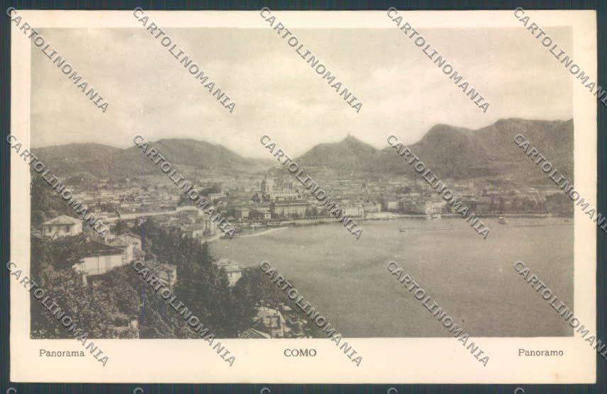 Como Città Esperanto cartolina LQ1136 – fronte