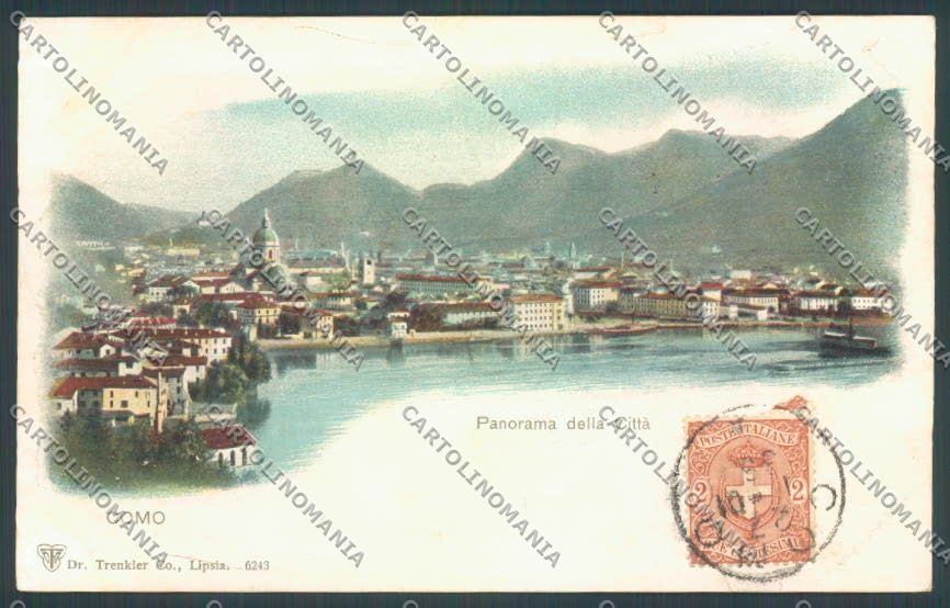 Como Città cartolina LQ1143 – fronte