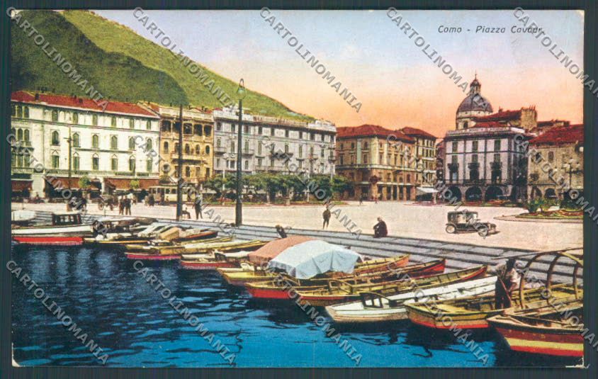 Como Città ABRASA cartolina LQ1152 – fronte