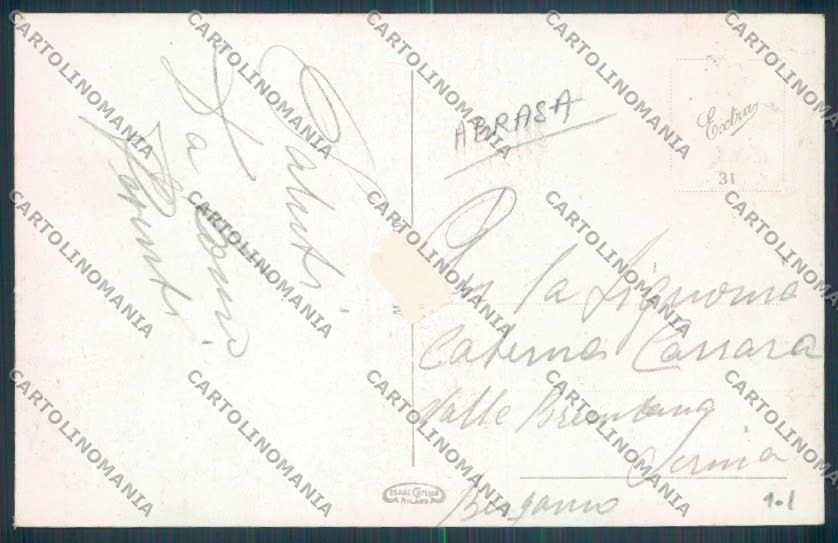 Como Città ABRASA cartolina LQ1152 – retro