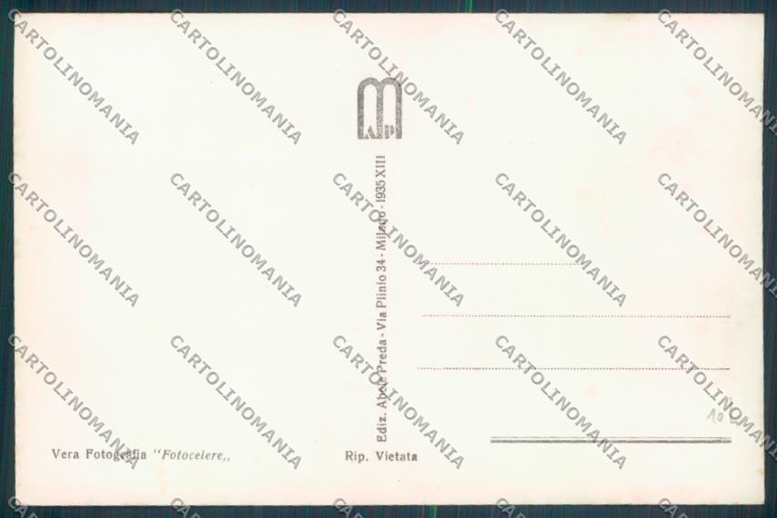 Como Città Brunate Stadio Foto cartolina LQ1158 – retro