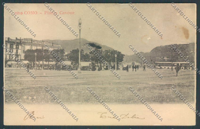 Como Città PIEGHINE cartolina LQ1173 – fronte
