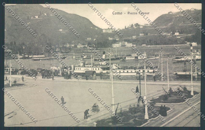 Como Città Battello cartolina LQ1174 – fronte
