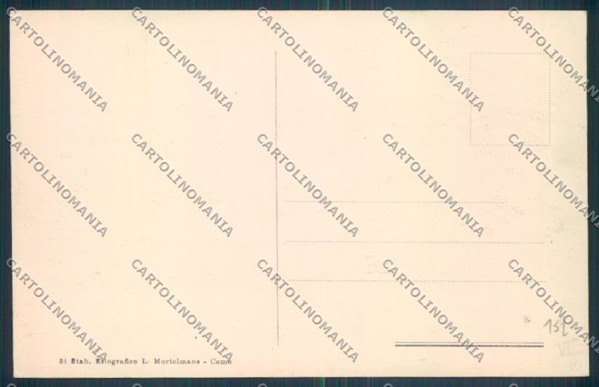 Como Città Battello cartolina LQ1174 – retro
