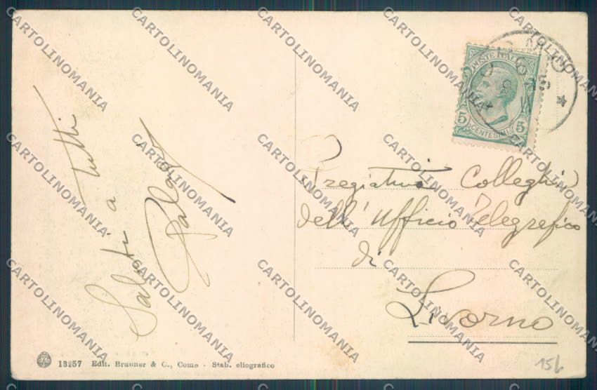 Como Città cartolina LQ1175 – retro