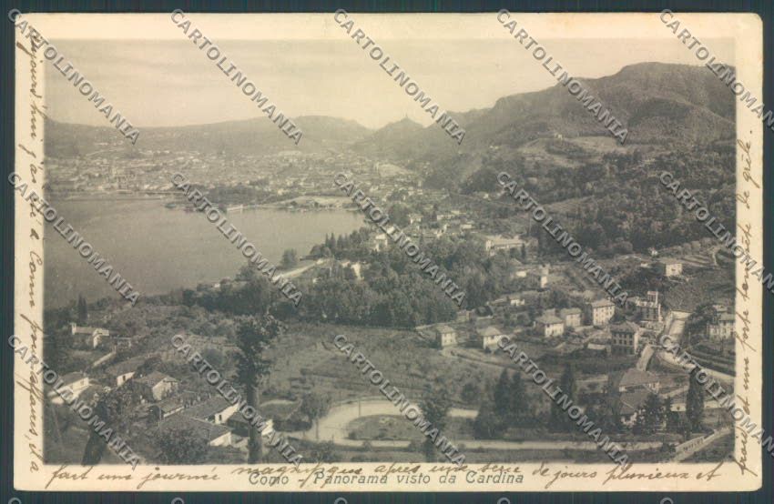 Como Città cartolina LQ1184 – fronte