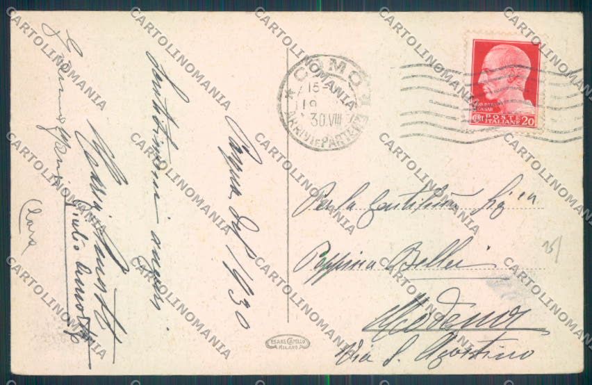 Como Città cartolina LQ1190 – retro