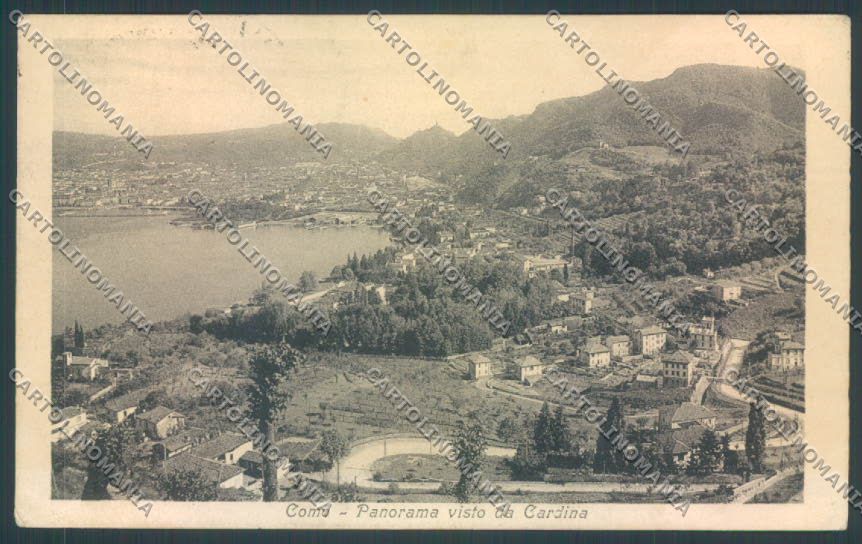 Como Città cartolina LQ1195 – fronte