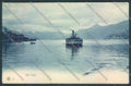 Como Lago di Battello SCOLLATA cartolina LQ1201 – fronte