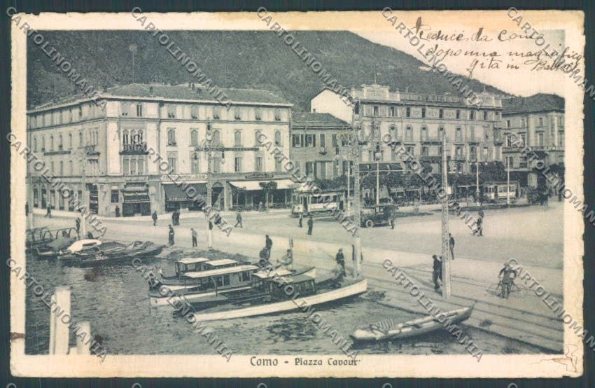 Como Città cartolina LQ1202 – fronte