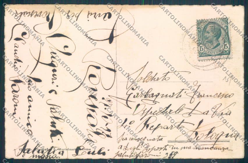 Como Città cartolina LQ1202 – retro
