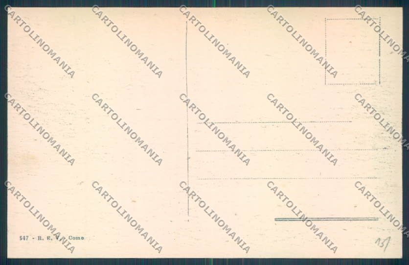 Como Città cartolina LQ1207 – retro