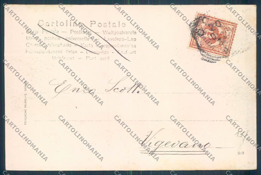Como Città cartolina LQ1218 – retro