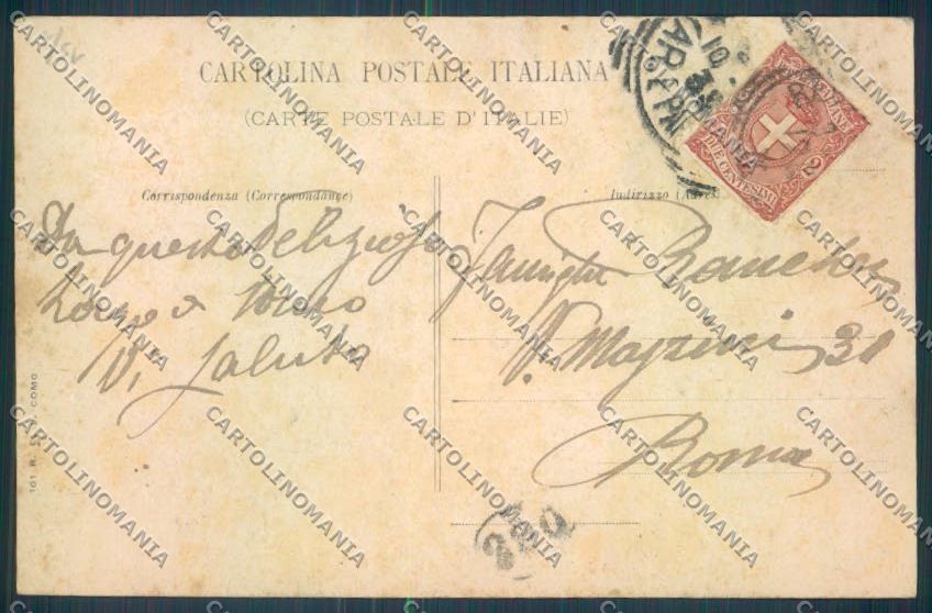 Como Città cartolina LQ1221 – retro