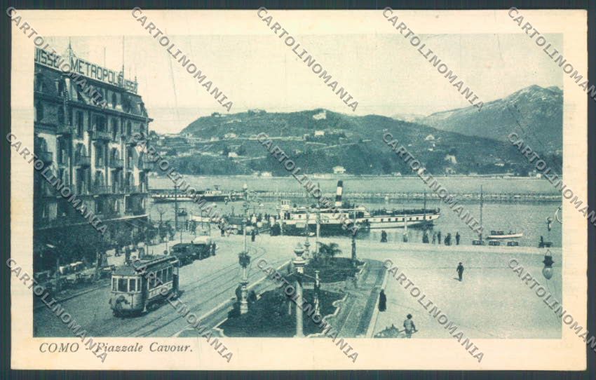 Como Città Tram cartolina LQ1222 – fronte